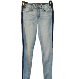 Seven 7 Mid Rise Skinny Jeans Exclusive Of Decoration Sz. 4 Est. 1964 Sharp!